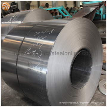 SPCC / DC01 / Q195 Matériau en acier de qualité CRC Steel Coil de Jiangsu Factory China